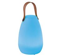 Lampada da tavolo da esterno ricaricabile Lampada da tavolo da esterno ricaricabile USB, dimmerabile con telecomando cambio colore portatile, 1x LED 0,7W 55lm 3000K, DxH 14x20 cm