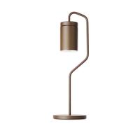 Lampada Da Tavolo Da Esterno Ricaricabile Magnet Moderna Alluminio Corten Led