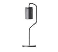 Lampada Da Tavolo Da Esterno Ricaricabile Magnet Moderna Alluminio Nero Led