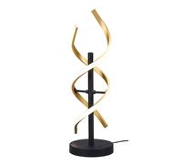 Lampada da Tavolo da Interno a LED in Alluminio Ottone Opaco