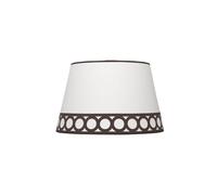 Lampada da tavolo Dalia E14 nei toni beige e marrone, perfetta per abbellire la tua casa. Con misure di 25 x 20 x 15 cm, dona un tocco caldo e moderno, ideale per qualsiasi angolo.