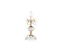 Lampada da tavolo DALLAS a candela ORO