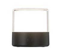 Lampada da tavolo decorazione LED bianco + RGB ricaricabile con telecomando BOLO H10cm