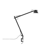 Lampada da Tavolo Dedicate L2 con Clip Nero