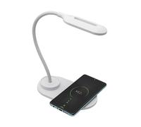 Lampada da tavolo Denver LQI-55 LED Bianco Caricatore Wireless Touch