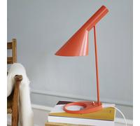 Lampada da tavolo di design Louis Poulsen AJ arancione Louis Poulsen