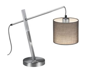 Lampada da tavolo di scrittura che dorme accessorio per la camera degli ospiti lampada da lettura in tessuto grigio lampade della realtà R50361007