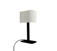 Lampada da Tavolo Dyberg Larsen Calix Naturale/ Nero