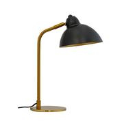 Lampada da Tavolo Dyberg Larsen Futura Piccolo Nero/ Ottone