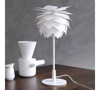 Lampada da tavolo Dyberg Larsen Pineapple, bianco, altezza 35 cm Dyberg Larsen