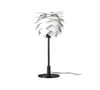 Lampada da tavolo Dyberg Larsen Pineapple, bianco/nero, altezza 35 cm Dyberg Larsen