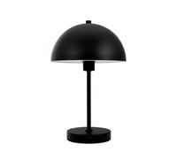 Dyberg Larsen Stockholm Lampada da tavolo 2.0 nero | Lampada da scrivania ricaricabile | Lampada da comodino con 6 ore di durata della batteria | Lampada da lettura per interni ed esterni | Lampada a