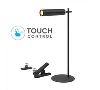 LAMPADA DA TAVOLO E PARETE NERA 3W BIANCO NATURALE VT-7413-LED23042 V-TAC