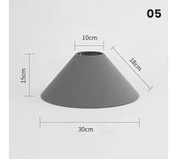 Lampada da tavolo E27, paralume in tessuto di lino, conchiglia, stile giapponese Zen, rattan intrecciato a mano, paralume for lampada da comodino, stile Wabi-Sabi.(5)