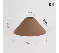 Lampada da tavolo E27, paralume in tessuto di lino, conchiglia, stile giapponese Zen, rattan intrecciato a mano, paralume for lampada da comodino, stile Wabi-Sabi.(4)