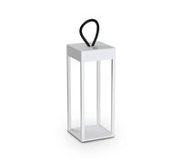 Lampada Da Tavolo Enya LED 5W Luce Calda Bianca Ricaricabile IP54 Ideal Lux