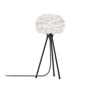 Lampada da Tavolo Eos Tripod Micro Bianco con Gambe Nero