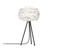 Lampada da Tavolo Eos Tripod Mini Bianco con Gambe Nero