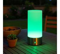 Lampada da Tavolo Esterni Touch Dimmer Batteria Giardino Intemperie RGB LED H [EEK: Inaditato]