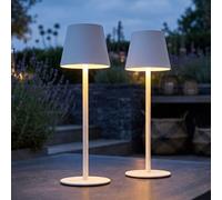 Lampada da Tavolo Esterno Inserto Della Bottiglia USB Varialuce Bianco LED 2er