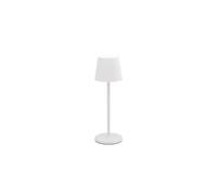 SECURIT - Lampada Da Tavolo LED Feline - Per Caffè, Ristoranti, Bar, Hotel- Per Interni Ed Esterni - Senza Fili - Ricarica USB Magnetica - Colore Bianco