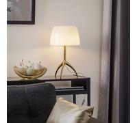 Lampada da tavolo Foscarini Lumiere 30, 45 cm, vetro a bolle, Foscarini