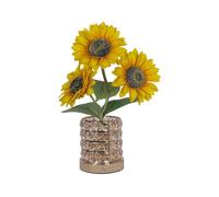 Lampada Da Tavolo Girasole - Lampada D'accento Decorativa, Ornamento Per Illuminazione D'atmosfera Morbida, Elemento Di Illuminazione Per Interni, Illuminante Per Spazi Estetici| Da Notte Flor