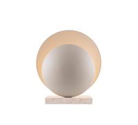 Lampada da Tavolo Globen Lighting Orbit Beige/ Beige Travertino
