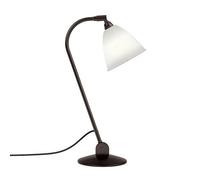Lampada da Tavolo Gubi Bestlite BL2, Ottone Nero /porcellana