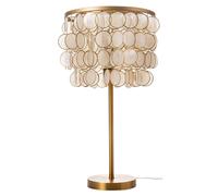 Lampada da tavolo Home ESPRIT Beige Dorato 50 W 220 V