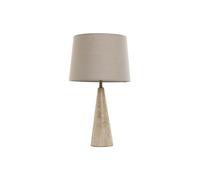 Lampada da tavolo Home ESPRIT Beige Lino Marmo 35 x 35 x 64 cm