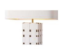 Lampada da tavolo Home ESPRIT Bianco Dorato