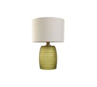 Lampada da tavolo Home ESPRIT Verde Beige Dorato Cristallo 50 W 220 V 38 x 38