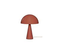 Lampada da tavolo HÜBSCH Mush Mini, rossa, metallo, altezza 34 cm Hübsch