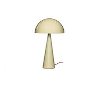lampada da tavolo HÜBSCH Mush, sabbia, metallo, altezza 50 cm Hübsch