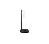 Abatjour Contemporanea Ping Pong Metallo Nero Led Integrato 6W 3000K Ip20