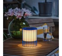 Lampada da tavolo IKEA SOLVINDEN blu ad energia solare, 15 cm NUOVA