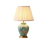 Lampada da tavolo in ceramica retrò, luci decorative for soggiorno sul comodino della camera da letto, lampada da comodino for la camera da letto, soggiorno Nuova camera Decorazione della villa dell'h