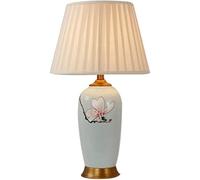 Lampada da Tavolo in Ceramica Sala da Pranzo Compatible with Camera da Letto in Tessuto Contemporaneo di Lusso,Plafoniera Lampadario da Soffitto
