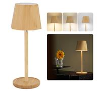 Lampada da tavolo in LED wireless dimmerabile LuminexDesigns, 3000K/4000K/6000K, batteria 5200mAh, perfetta per campeggio