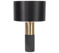 Lampada da tavolo in metallo color nero Darling