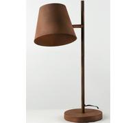 LAMPADA DA TAVOLO IN METALLO E FERRO COLT RUGGINE 1 LUCE ATTACCO E27 33,5X55CM