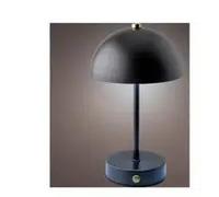 Lampada da Tavolo in Metallo Nero- Design Moderno ed Elegante