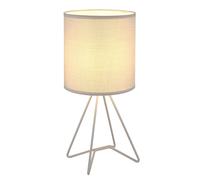 Lampada da tavolo in metallo Tamian Globo 160x345 mm grigio Grigio