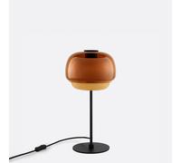 Lampada da tavolo in vetro colorato, KINOKO Marrone TU