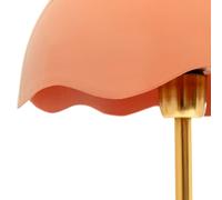 Lampada da tavolo KARE Lia, rosa, acciaio/marmo, altezza 50 cm Kare