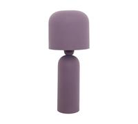 Lampada da tavolo KARE Maya, rosso vino, acciaio, altezza 39 cm Kare