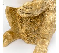 Lampada da tavolo KARE Sweet Rabbit, color oro, altezza 15 cm, E27 Kare
