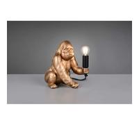 Lampada da tavolo king kong moderna design scimpanzé oro a 1 luce tr693/1