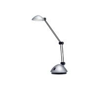 Lampada da tavolo Koh-I-Noor S5010-647 LED 3W flessibile argento ABS metallo
